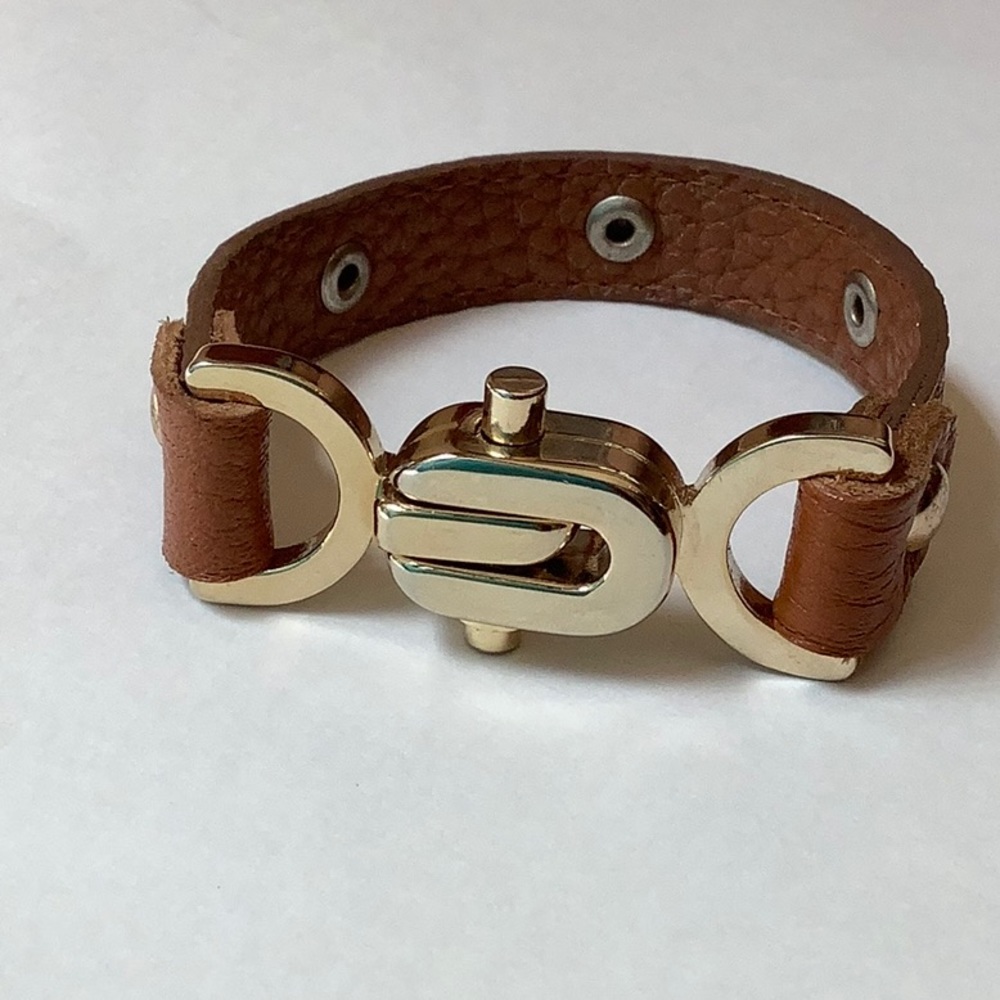 Leather Hermès Style Bracelet
